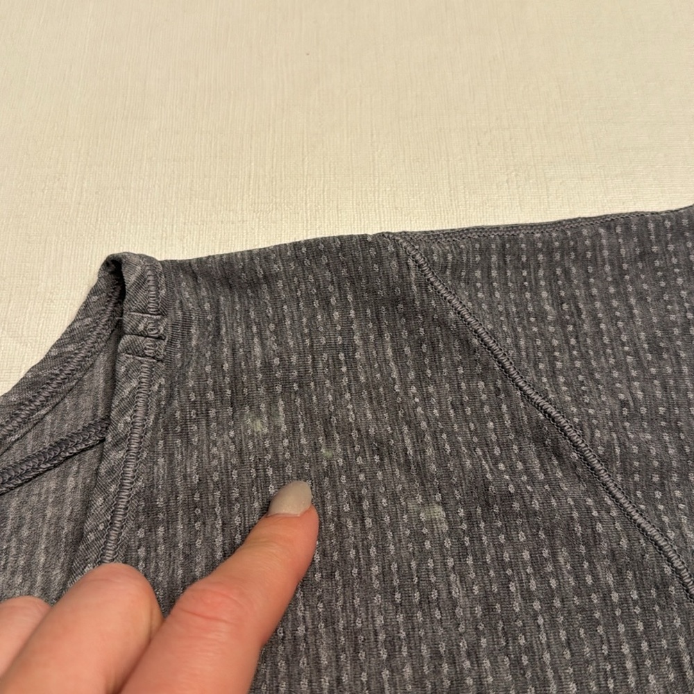 78. Lululemon Grey Singlet Tank Top - Picture 5 of 5